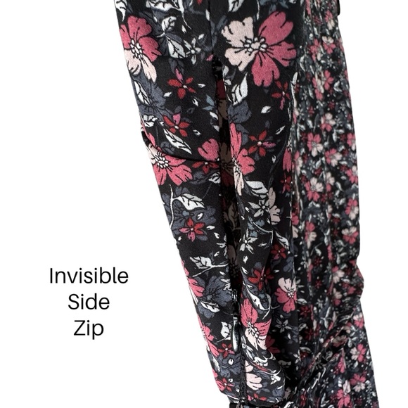 NANETTE LEPORE | NWOT | SLEEVELESS BLACK FLORAL SWING DRESS | SIZE: 8 - Picture 7 of 10